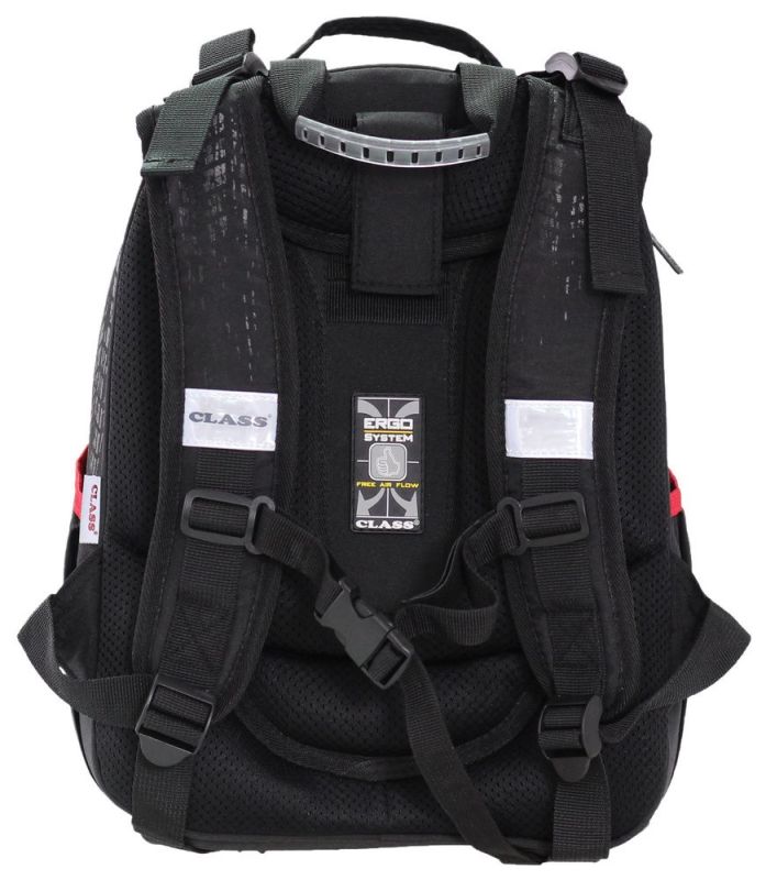 Рюкзак шкільний каркасний SchoolCase Mini "Extreme speed", 2 відд., 35*27*16см, 2208C Class