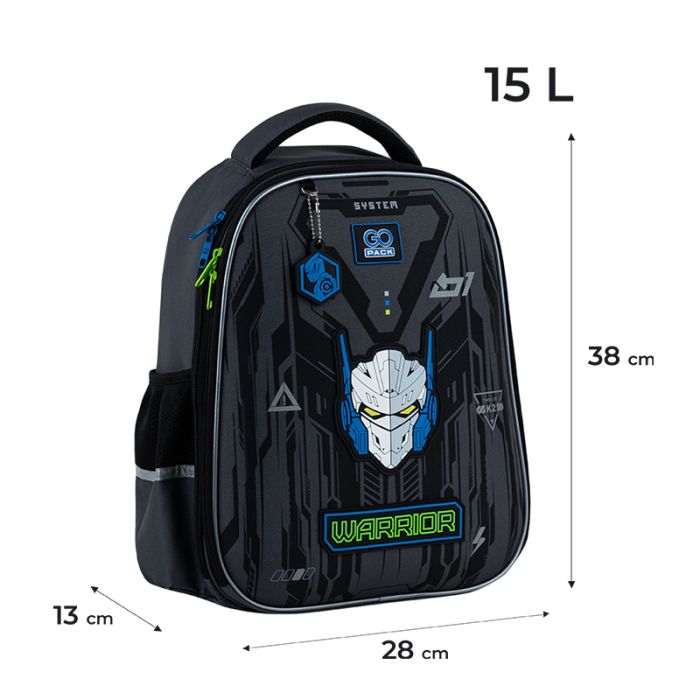 Рюкзак GoPack Education напівкаркасний GO25-165M-6 Warrior