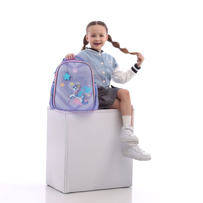Рюкзак GoPack Education напівкаркасний GO25165S1 Cute Pony    