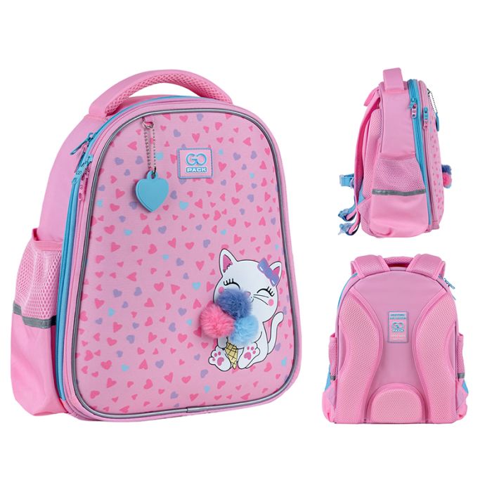 Рюкзак GoPack Education напівкаркасний GO25165S2 Fluffy Kitten