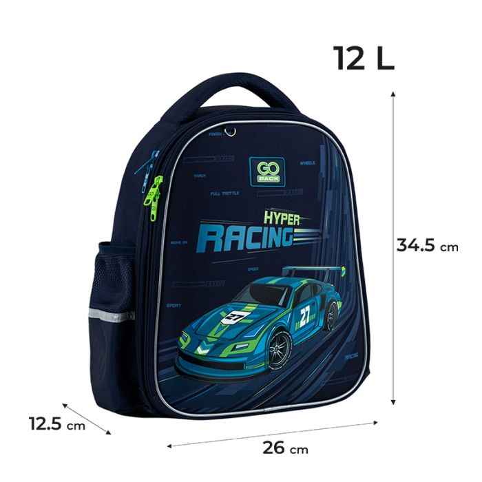 Рюкзак GoPack Education напівкаркасний GO25165S4 Speedway
