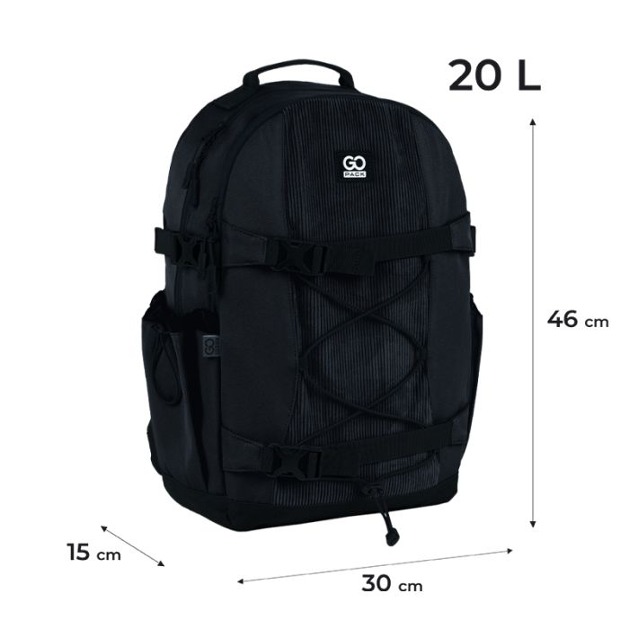 Рюкзак GoPack Education Teens GO25-186L-1 чорний