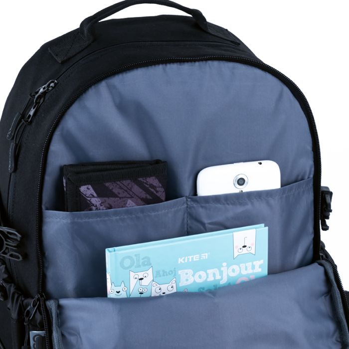 Рюкзак GoPack Education Teens GO25-186L-1 чорний