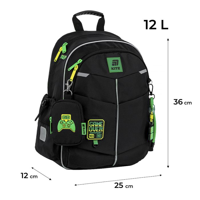 Рюкзак Kite Education K25-771S-4 Game Over