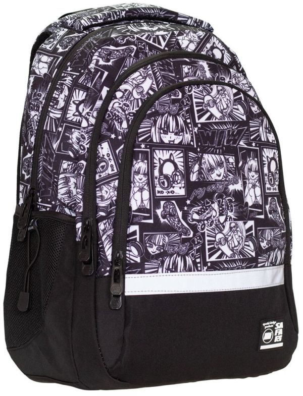 Рюкзак 3 відділення, 42x29x16см, поліестер, 25-183M-1 Safari