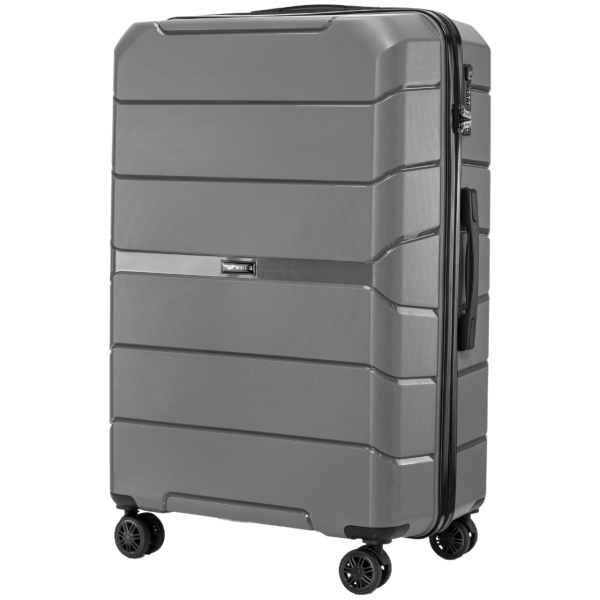 Велика дорожня поліпропіленова валіза WINGS SPARROW PP06 L 28