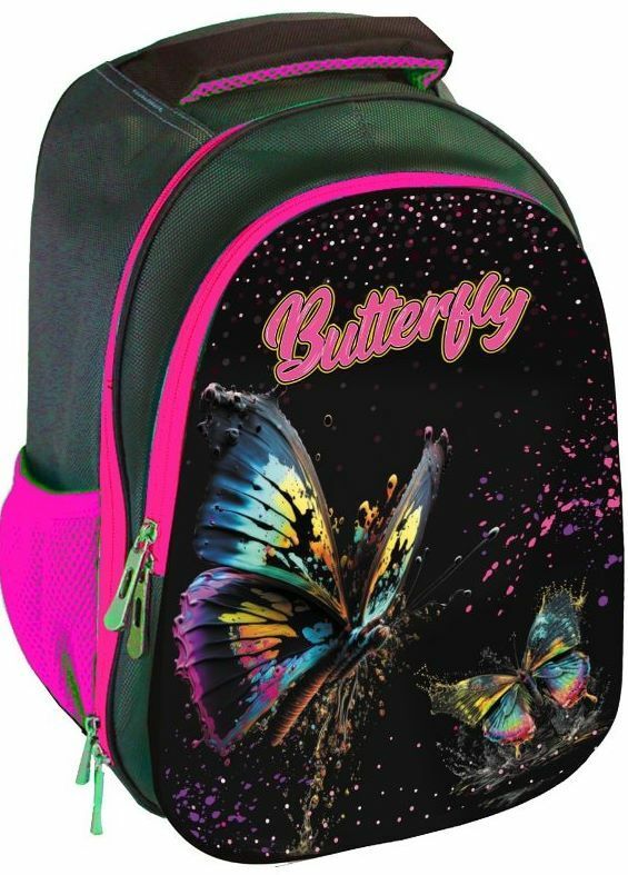 Рюкзак Leader 972643 шкільний Метелик 37х29х18,5см