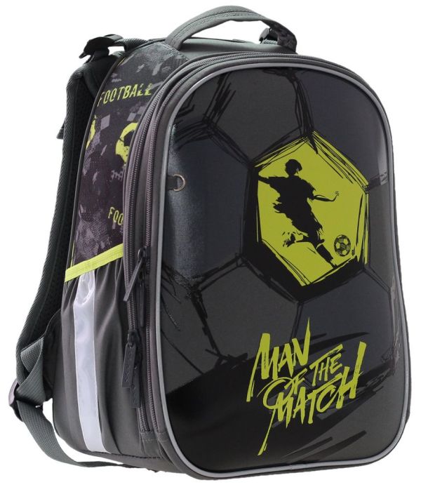 Рюкзак шкільний каркасний SchoolCase Mini "Football", 2 відд., 35*27*16см, 2210C Class