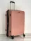 Валіза Worldline 292 - великий розмір - рожевий з розширенням