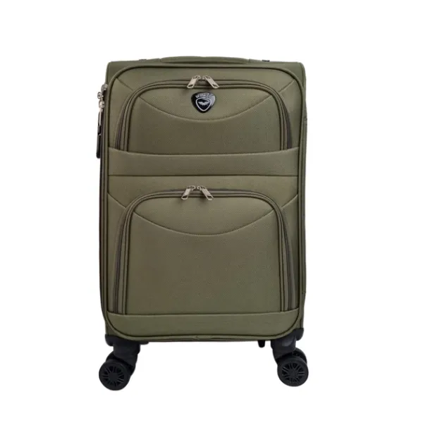 Валіза на колесах текстиль Wings хакі 6802/4-1 khaki (S)