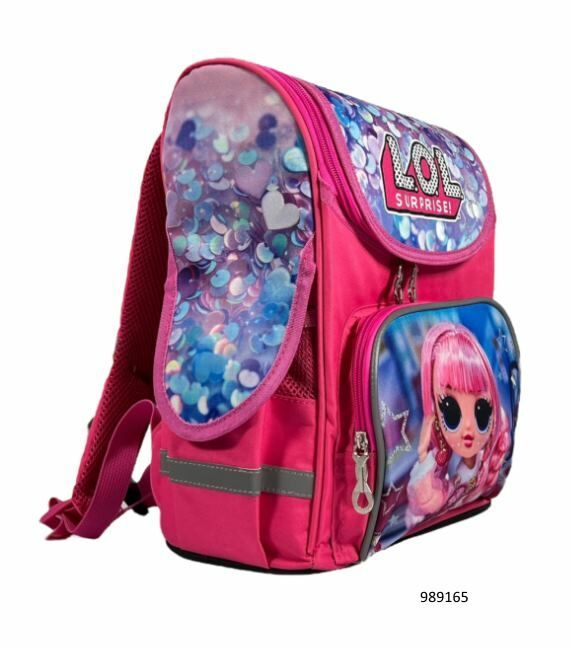 Рюкзак Leader 989165 LOL короб ортопед 34х26х15см