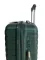 Валіза велика Madisson Snowball 51203 поліпропілен L Темно-зелений з розширенням