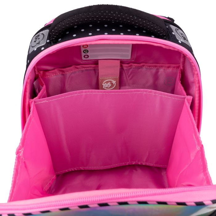Рюкзак шкільний каркасний YES S-30 JUNO ULTRA Premium Barbie