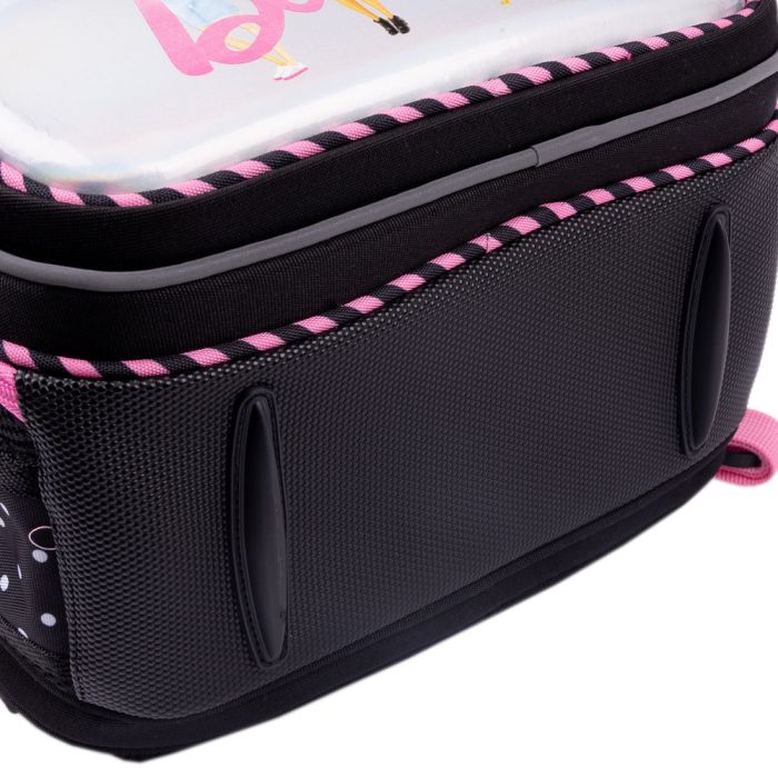 Рюкзак шкільний каркасний YES S-30 JUNO ULTRA Premium Barbie
