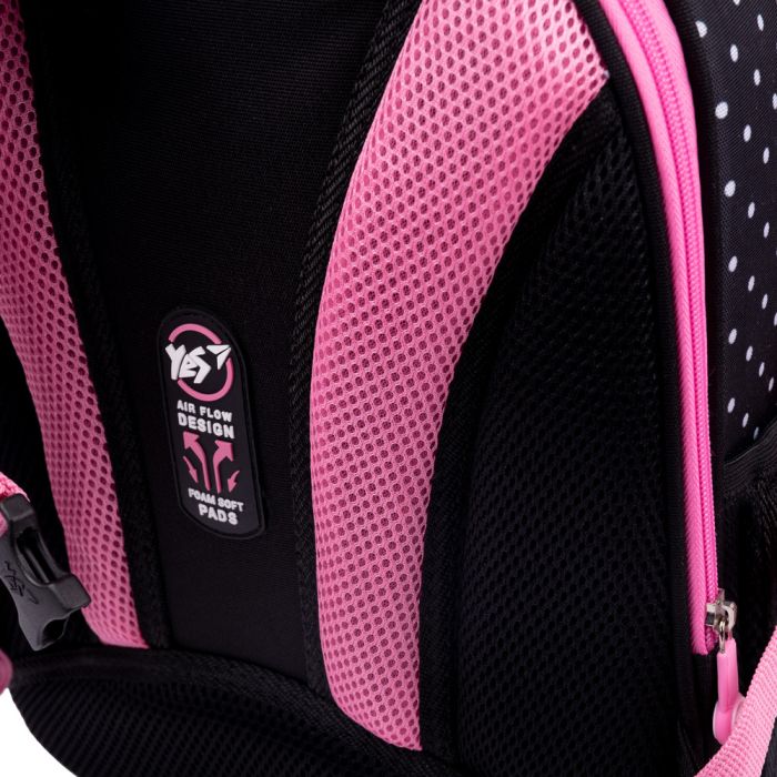 Рюкзак шкільний каркасний YES S-30 JUNO ULTRA Premium Barbie