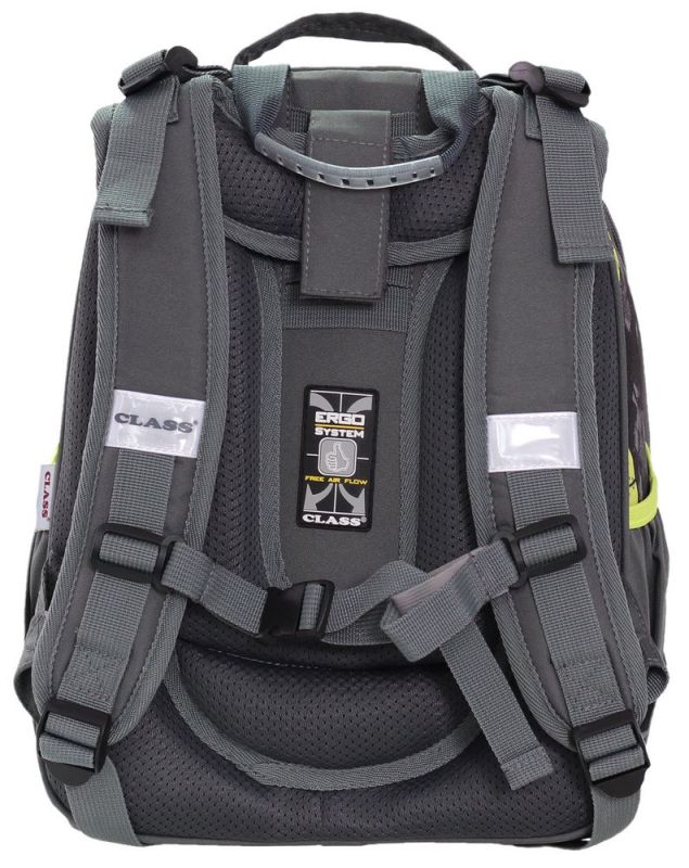 Рюкзак шкільний каркасний SchoolCase Mini "Football", 2 відд., 35*27*16см, 2210C Class