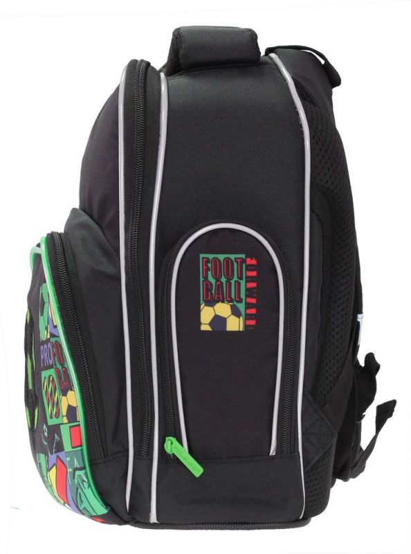 Рюкзак шкільний напівкаркасний SmartCase "Football", 1 відд., 36*29*17см, 2225C Class