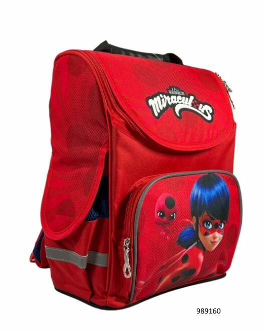 Рюкзак Leader 989160 Lady Bug короб ортопед 34х26х15см