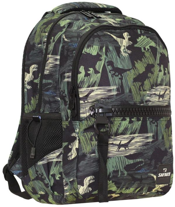 Рюкзак 2 відділення, 42x29x12см, поліестер, 24-269M-3 Safari