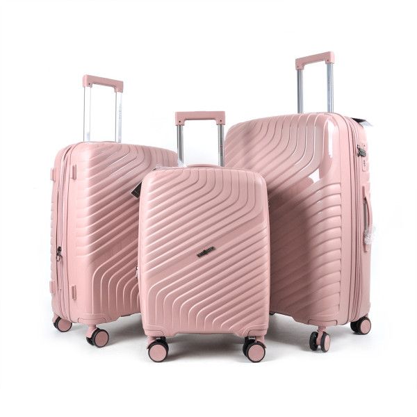 Велика пластикова валіза Three Birds 2024-17-11L