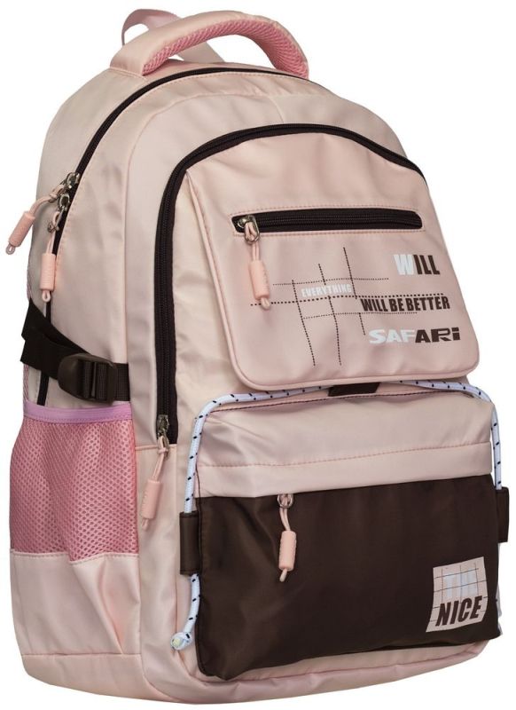 Рюкзак 2 відділення, 44x32x18см, поліестер, 25-304L Safari