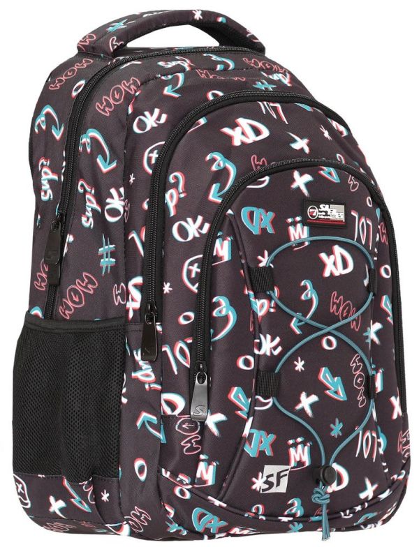 Рюкзак 3 відділення, 41x28x18см, поліестер, 24-270M-1 Safari