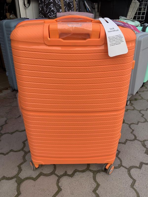 Велика поліпропілен валіза S & R orange