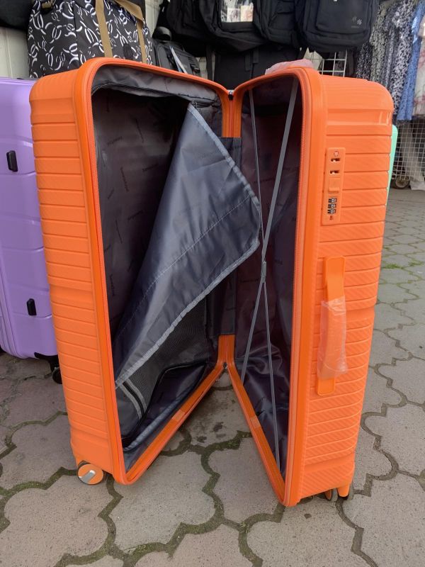 Велика поліпропілен валіза S & R orange